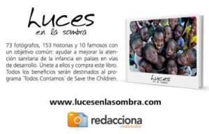Sale a la venta «Luces en la Sombra», un libro  solidario con la participación de 10 famosos y 73  fotógrafos