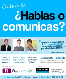 Javier Cebreiros, autor de Bubok, nos ofrece una coferencia sobre cómo comunicar bien