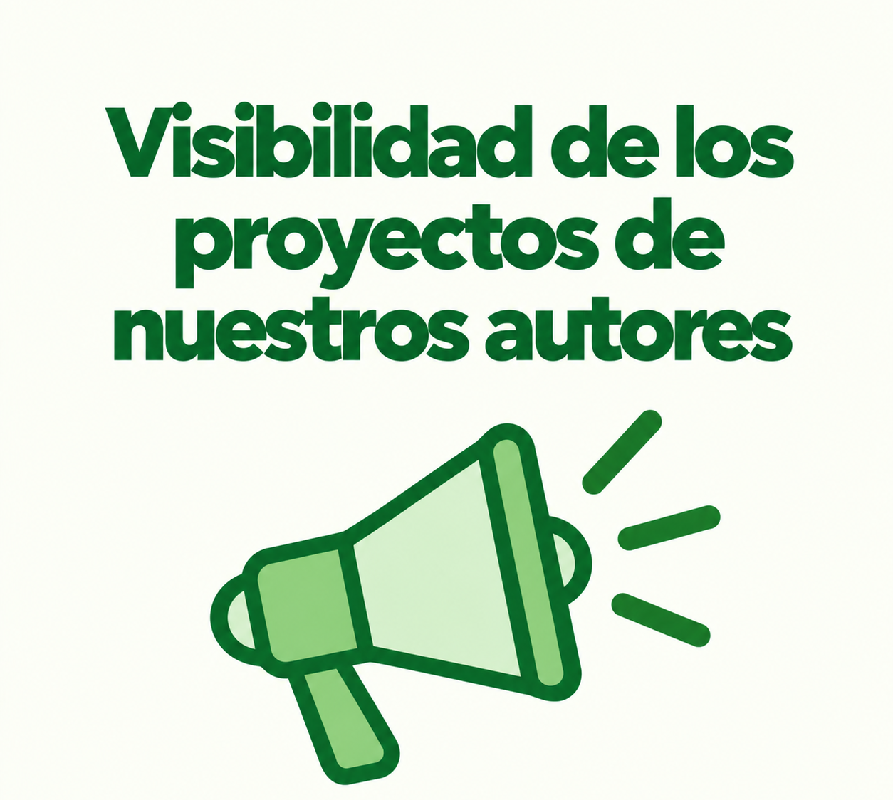 Compromisos sociales de Bubok: Visibilidad de los proyectos de nuestros autores